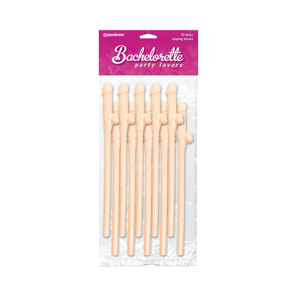 Bachelorette Party Favors Dicky Sipping Straws