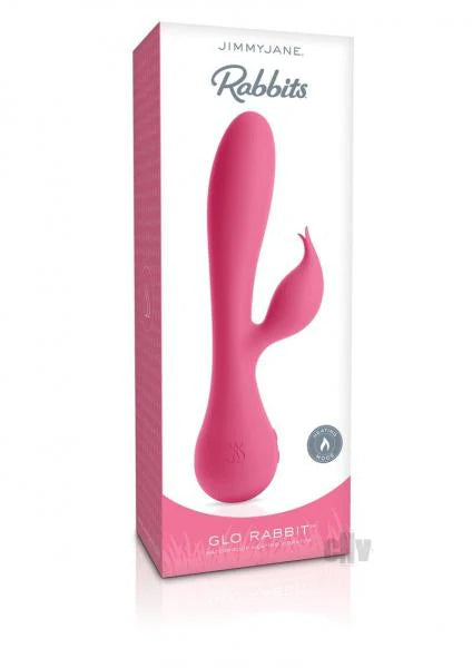 Jimmyjane Glo Rabbit Heating Vibrator Pink