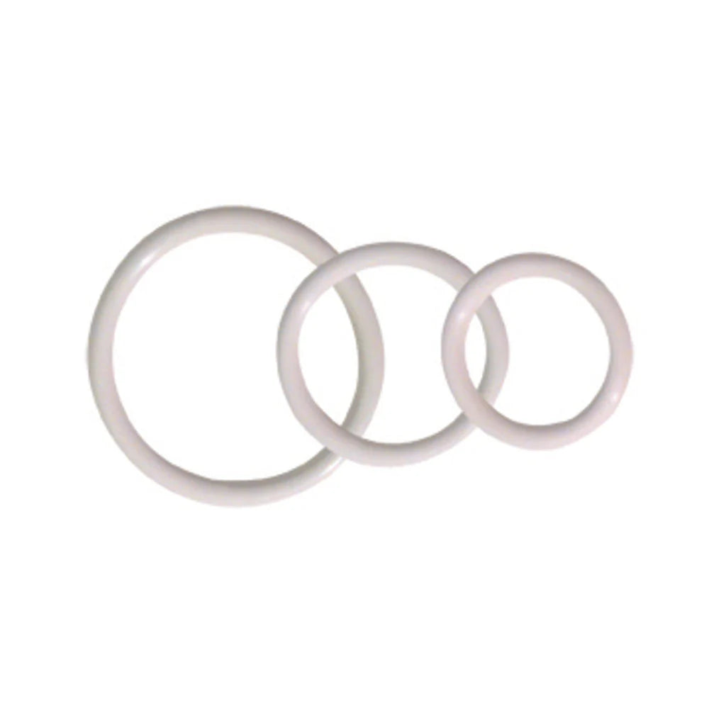 Cock Ring Set Soft Clamshell (3 Rings)