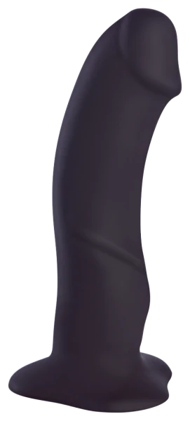 Fun Factory The Boss 7" Girthy Silicone Dildo - Black