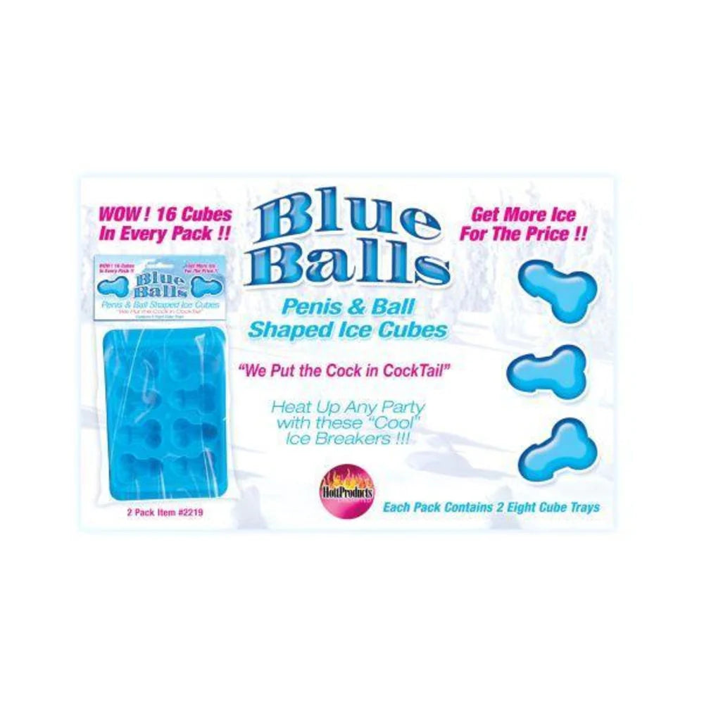Blue Balls Ice Cube Trays