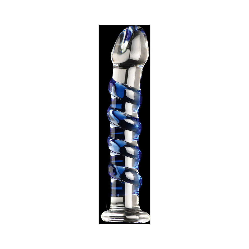 Icicles No 5 Glass Dong 7 Inches Clear