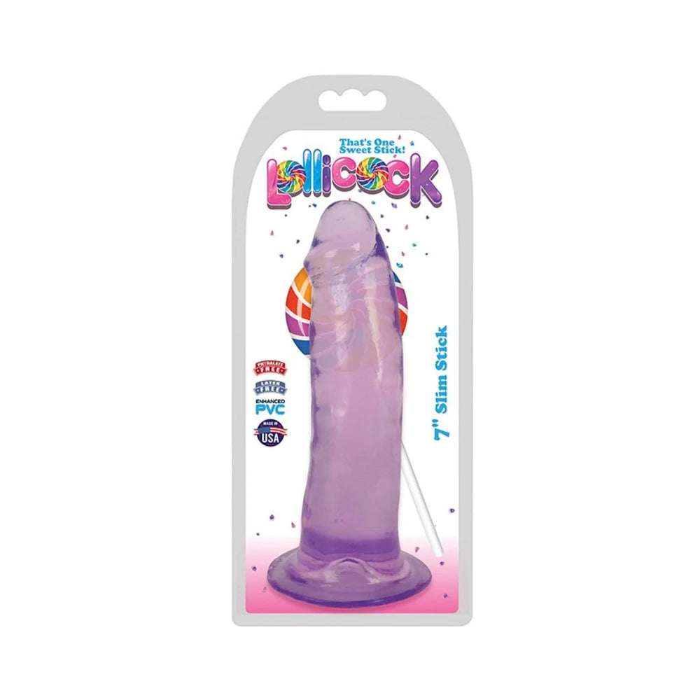 Lollicock  Slim Stick 7in Grape Ice