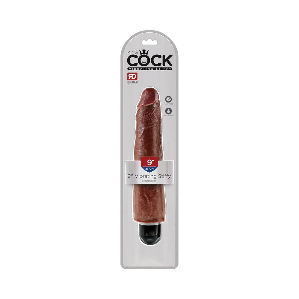 King Cock 9 inches Vibrating Stiffy