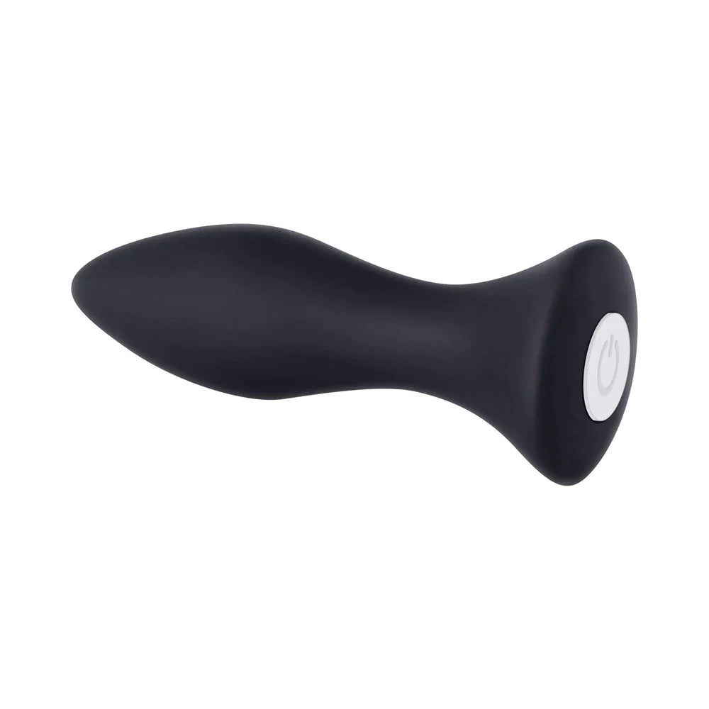 Mighty Mini Butt Plug Rechargeable Black Vibrator