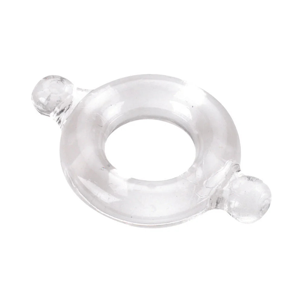 Elastomer Cock Ring (blk,blu,clr/3)