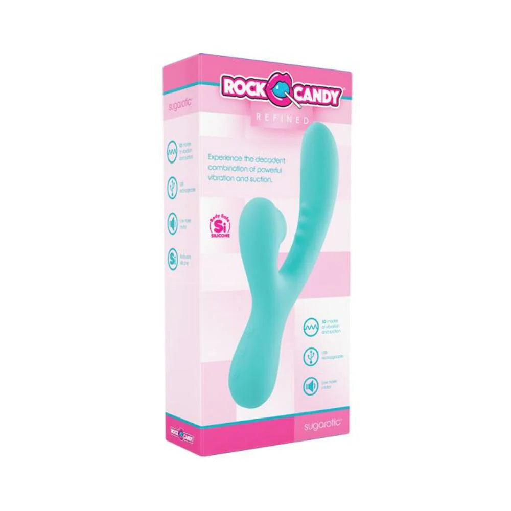 Sugarotic Suction Dual Stimulator Teal