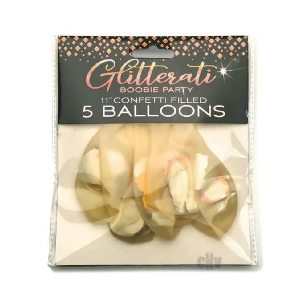 Glitterati Boobie Confetti Balloons