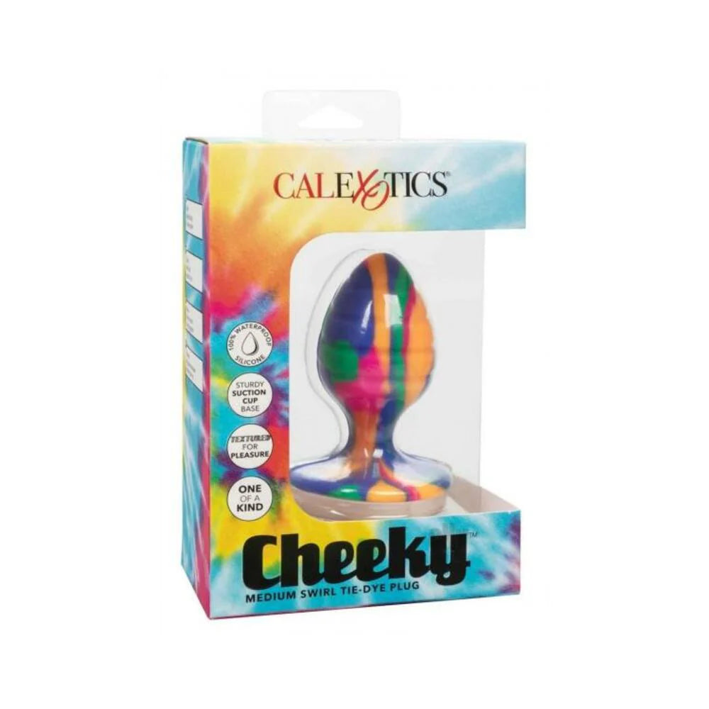 Cheeky Medium Swirl Tie Dye Plug