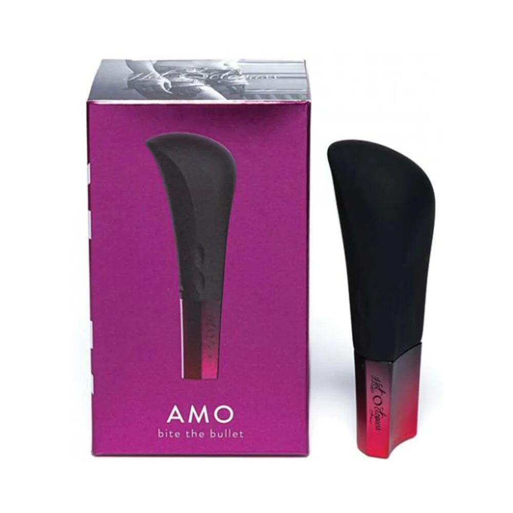 Hot Octopuss Amo Bite The Bullet Black Vibrator