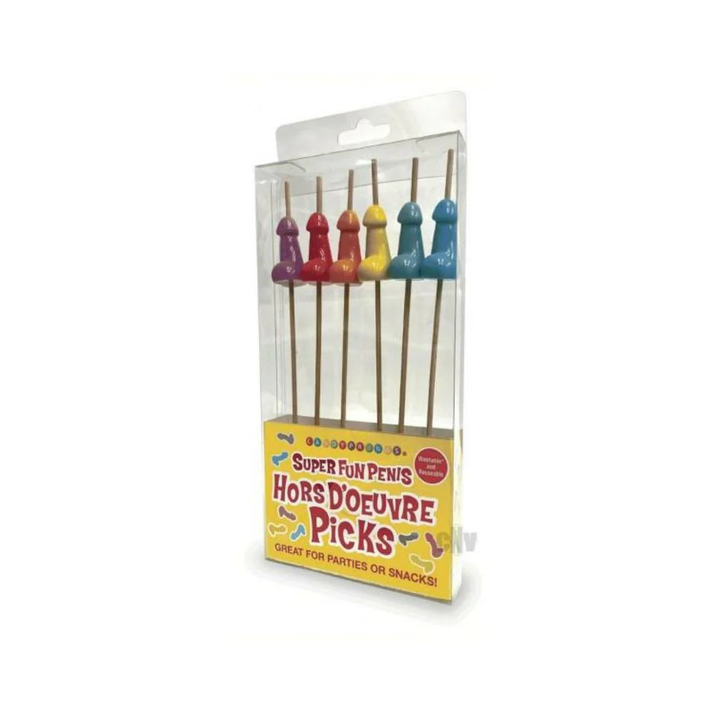 Cp Super Fun Hor D`oeuvres Picks 6pc
