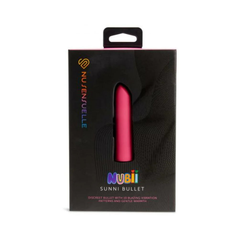 Nu Sensuelle Sunni Nubii Warming Bullet Pink