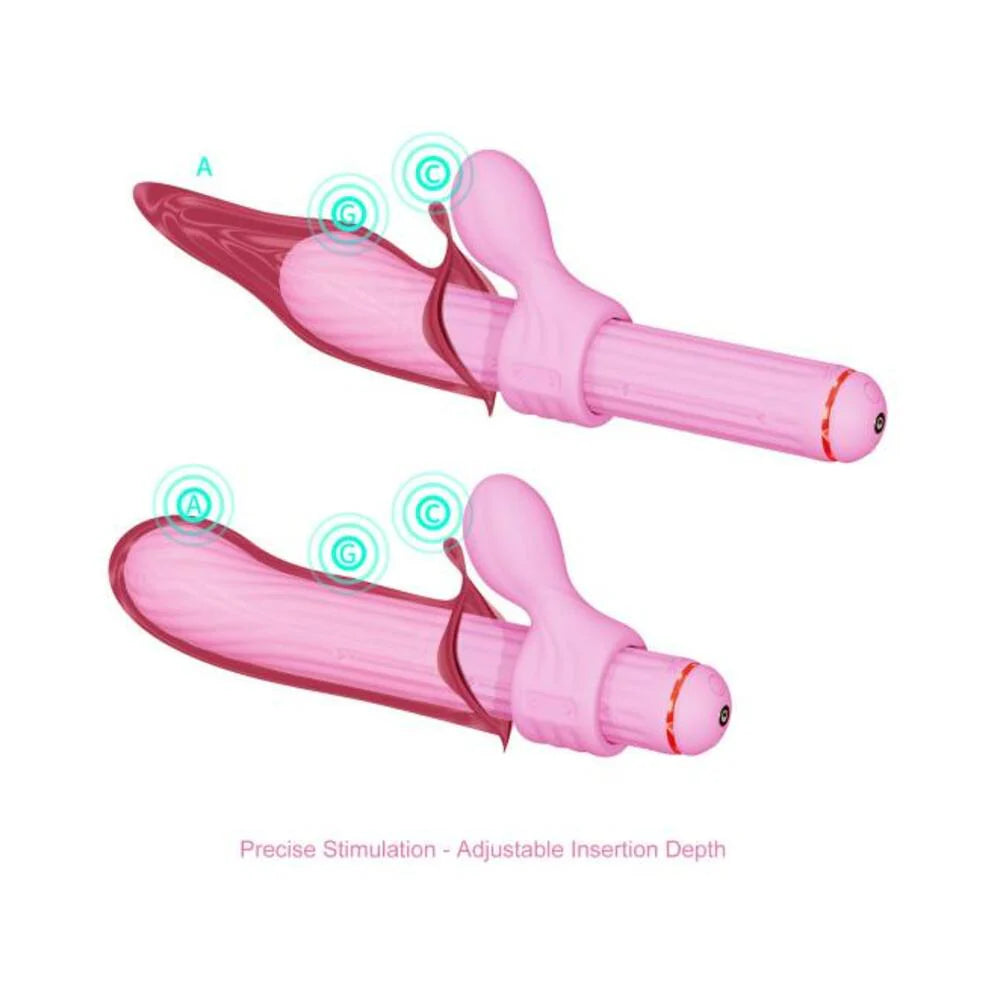 Magic Stick S1 Plus Multi Functioning Vibe Pink (net)