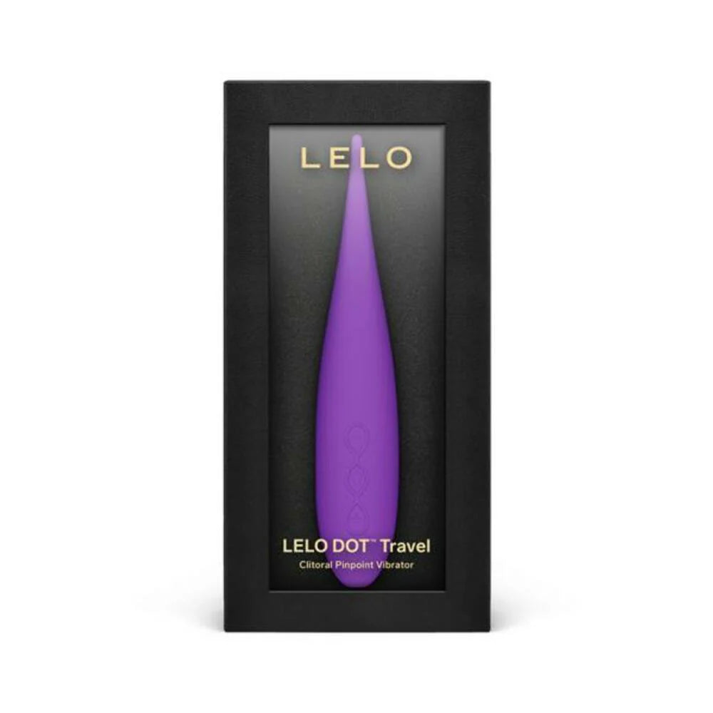 Lelo Dot Travel Clitoral Pinpoint Vibrator Purple