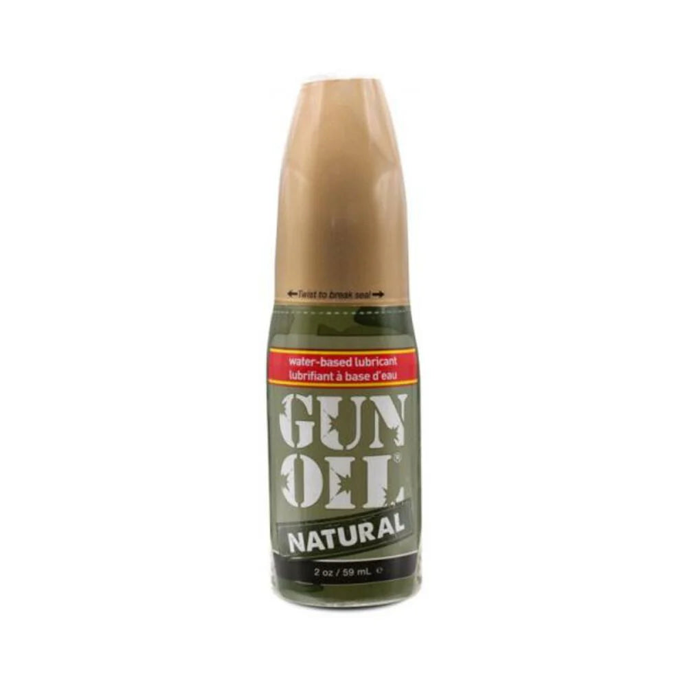 Gun Oil Natural Water-based Lubricant 2 Oz.