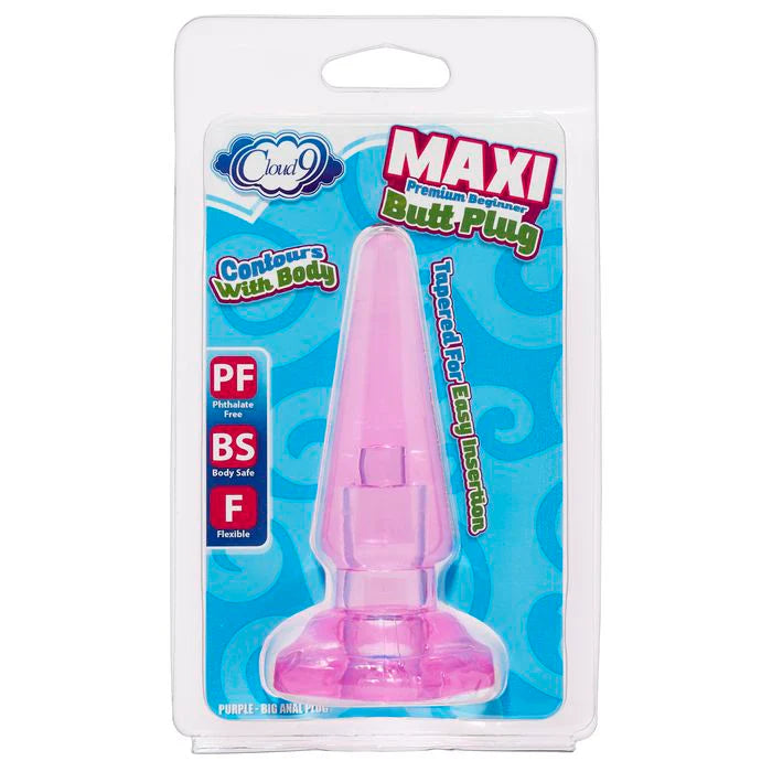 CLOUD 9 MAXI BUTT PLUG PURPLE