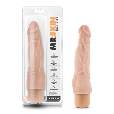 Dr Skin Cock Vibe 04 Beige