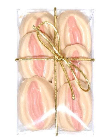 Bite Size Vagina Butterscotch Gift Box 6 Pieces