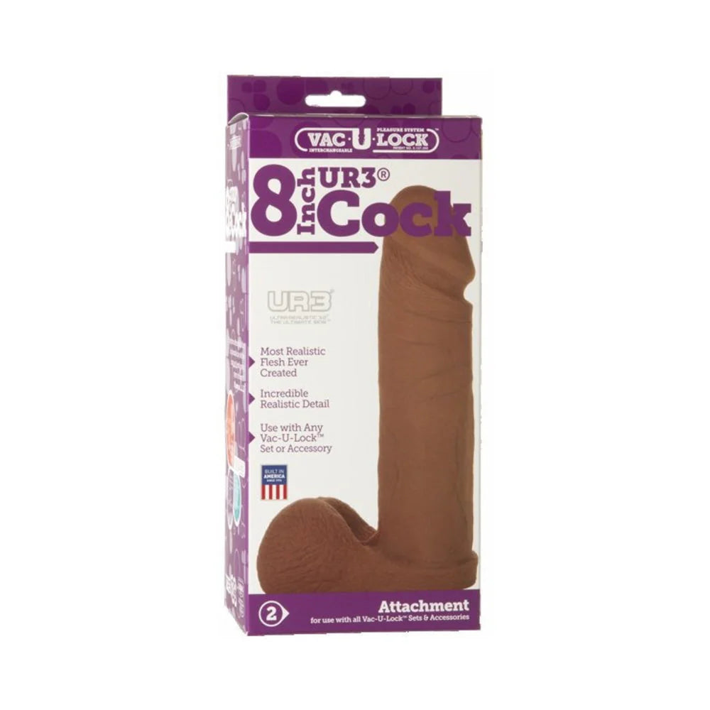 Vac-U-Lock 8 Inch UR3 Cock Attachment