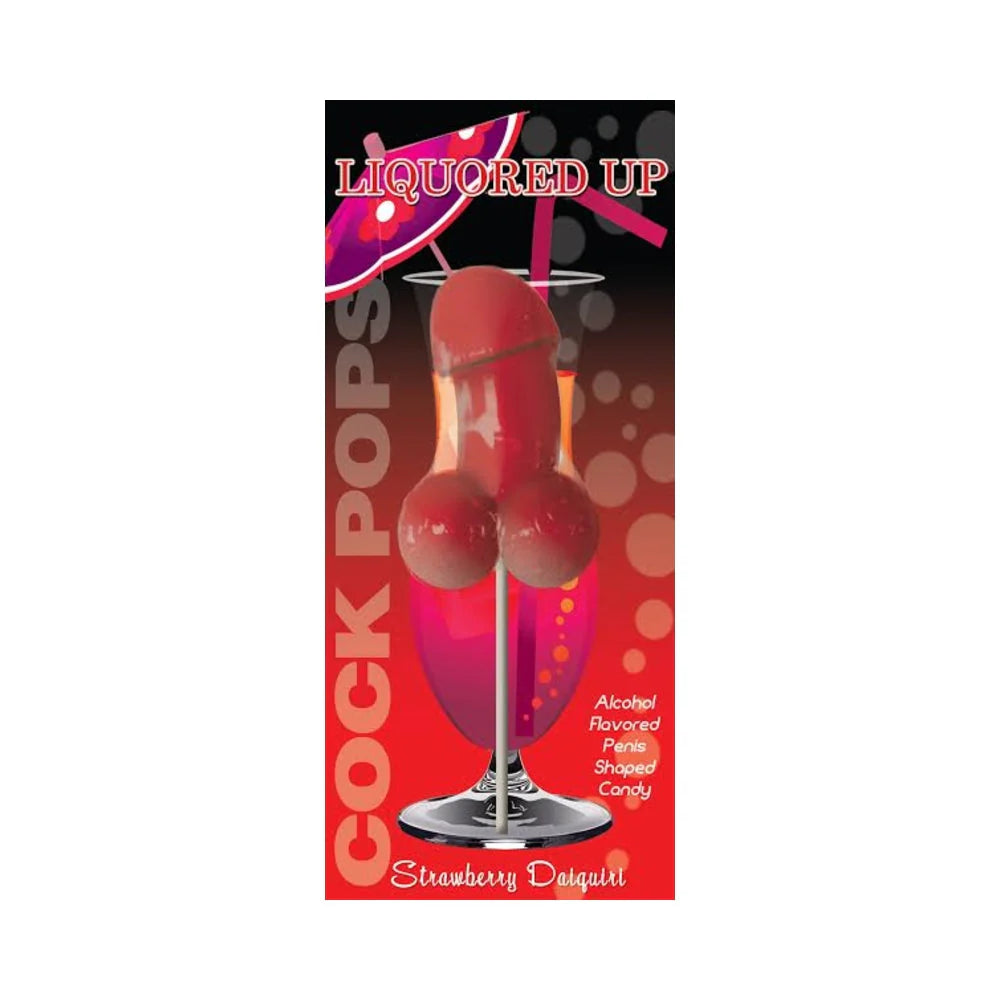 Liquored Up Cock Pop-Strawberry Daiquiri