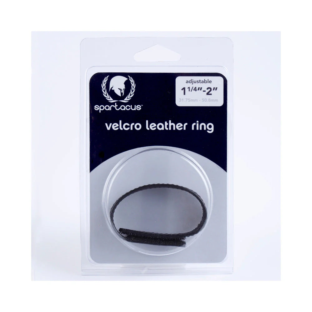 Spartacus Leather Cock Ring Velcro