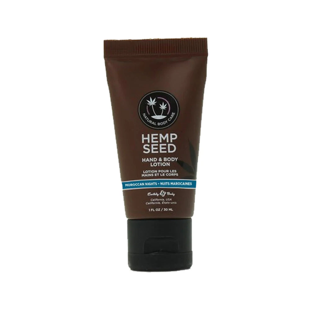 Earthly Body Hand & Body Velvet Lotion Moroccan Nights 1oz Tube