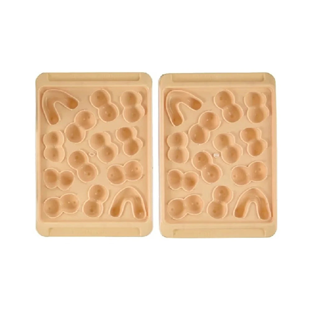 Boobie Ice Cube Tray Assorted Shapes 2 Pack