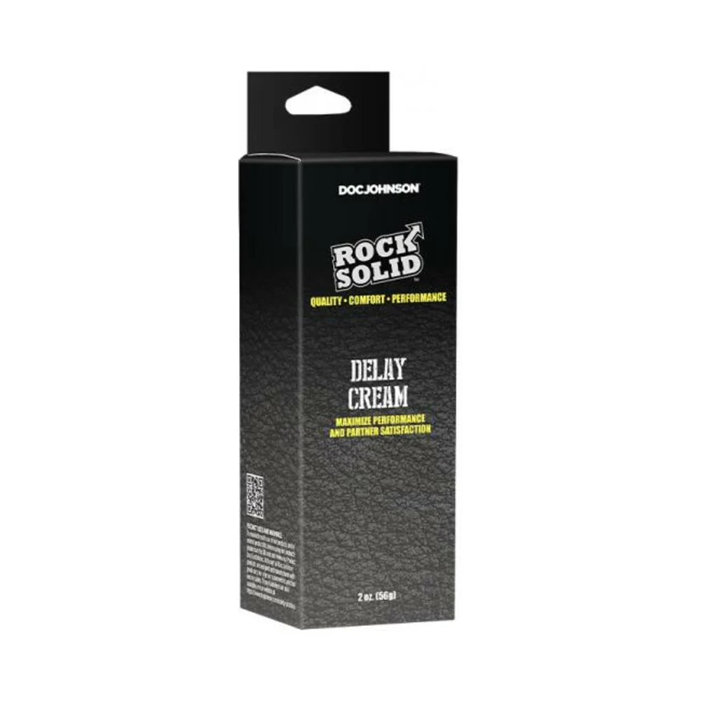 Rock Solid Delay Cream 2oz Boxed