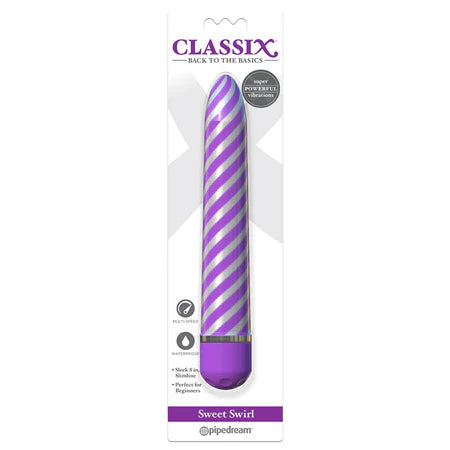 Sweet Swirl Vibrator Purple
