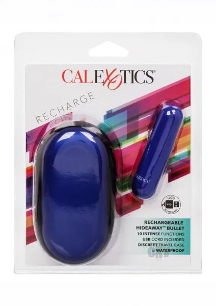 Rechargeable Hideaway Bullet Blue