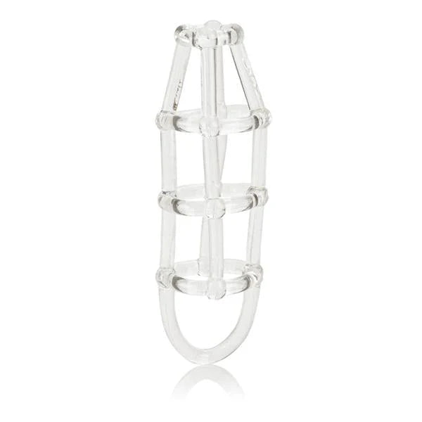 Cock Cage Enhancer 4.5 Inch - Clear