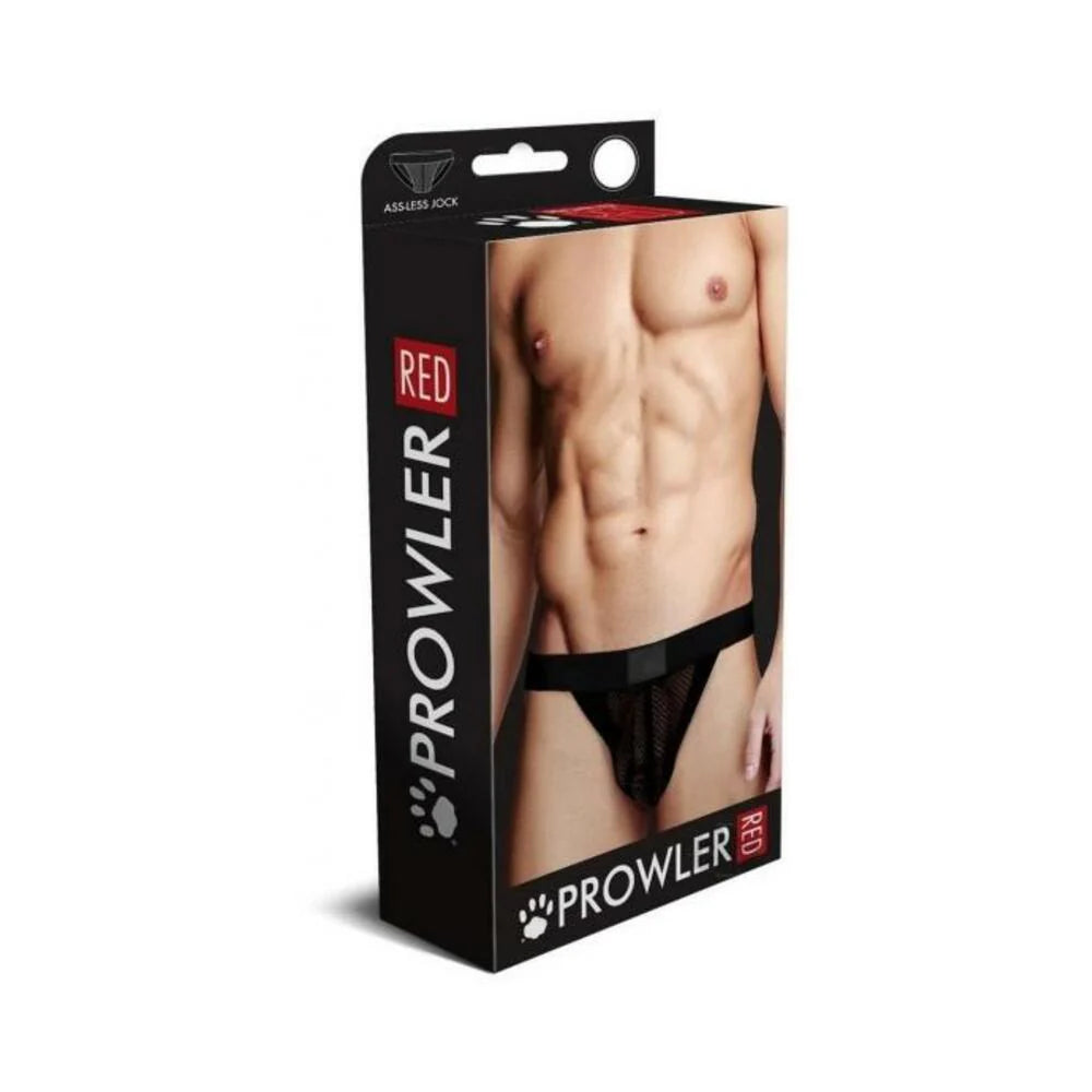 Prowler Red Fishnet Assless Jock Blk Sm