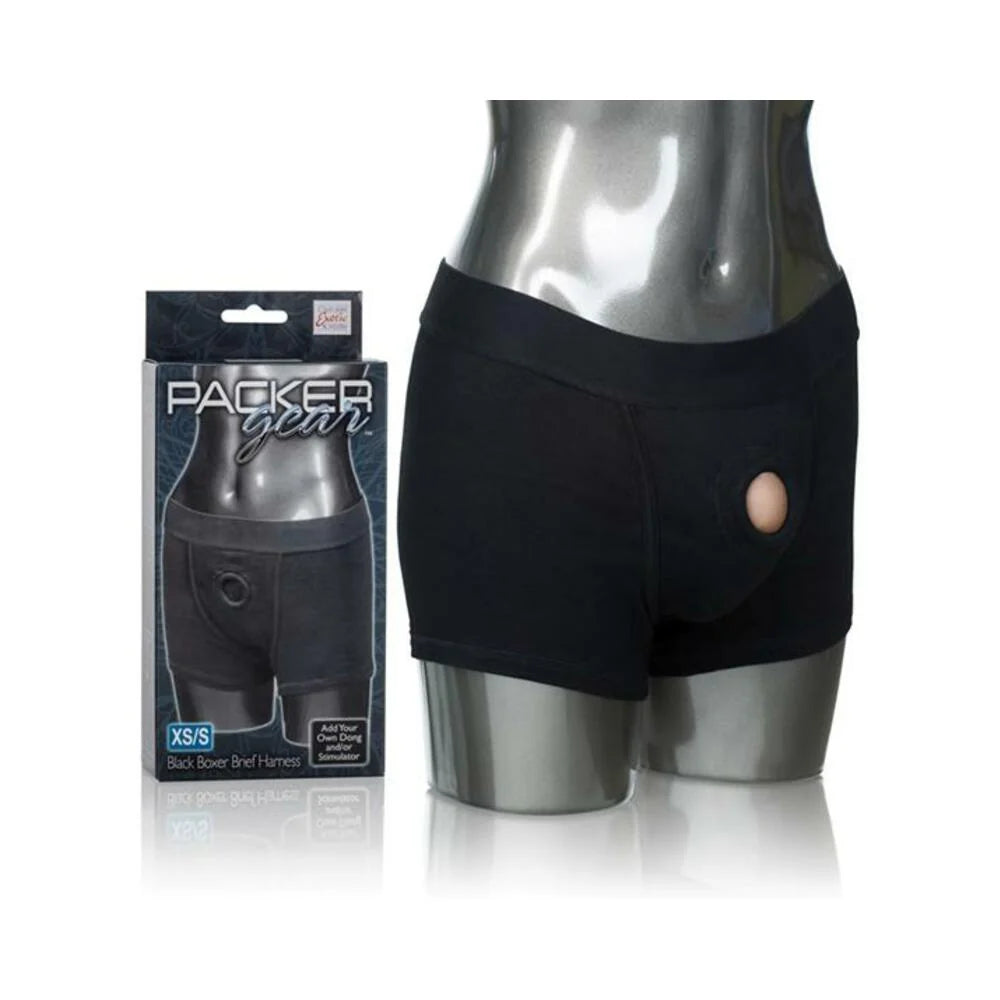 Packer Gear Black Boxer Harness XS/S