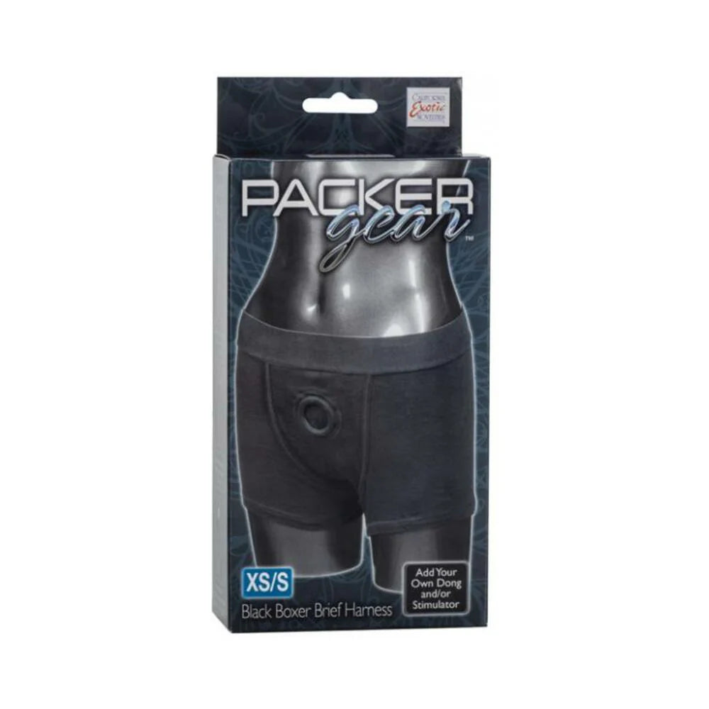 Packer Gear Black Boxer Harness XS/S