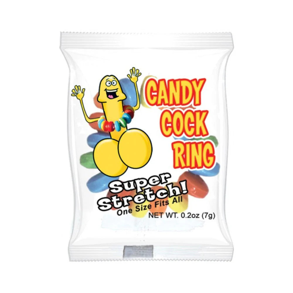 Candy Cock Ring 30 Pieces Display
