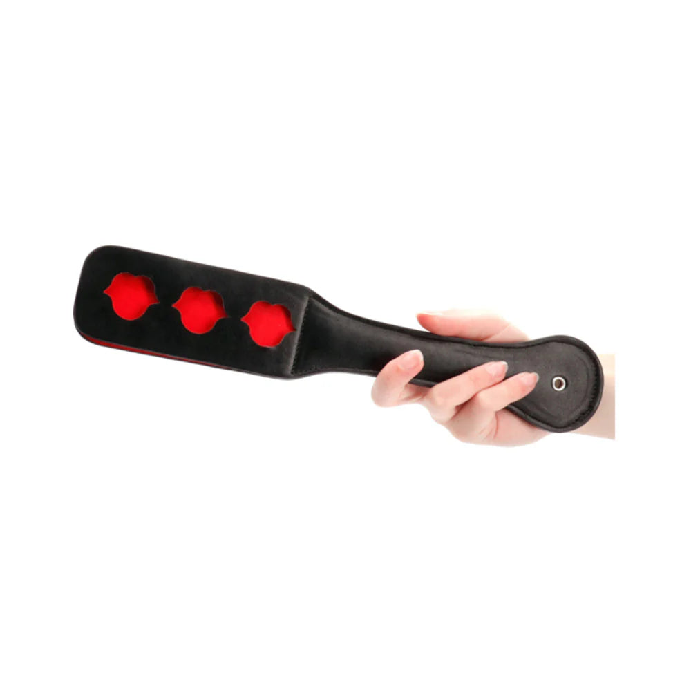 Ouch! Paddle - LIPS - Black