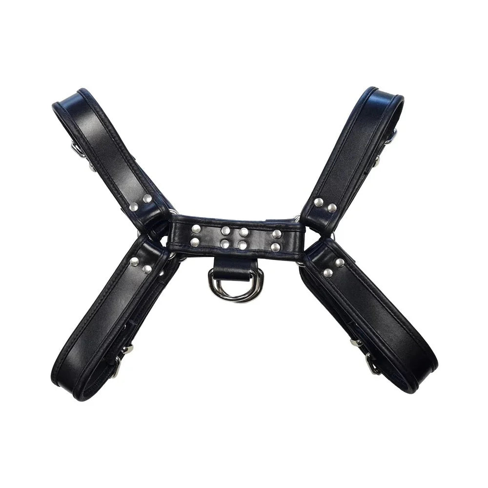O.t.h Leather Harness - Black Size Extra Large