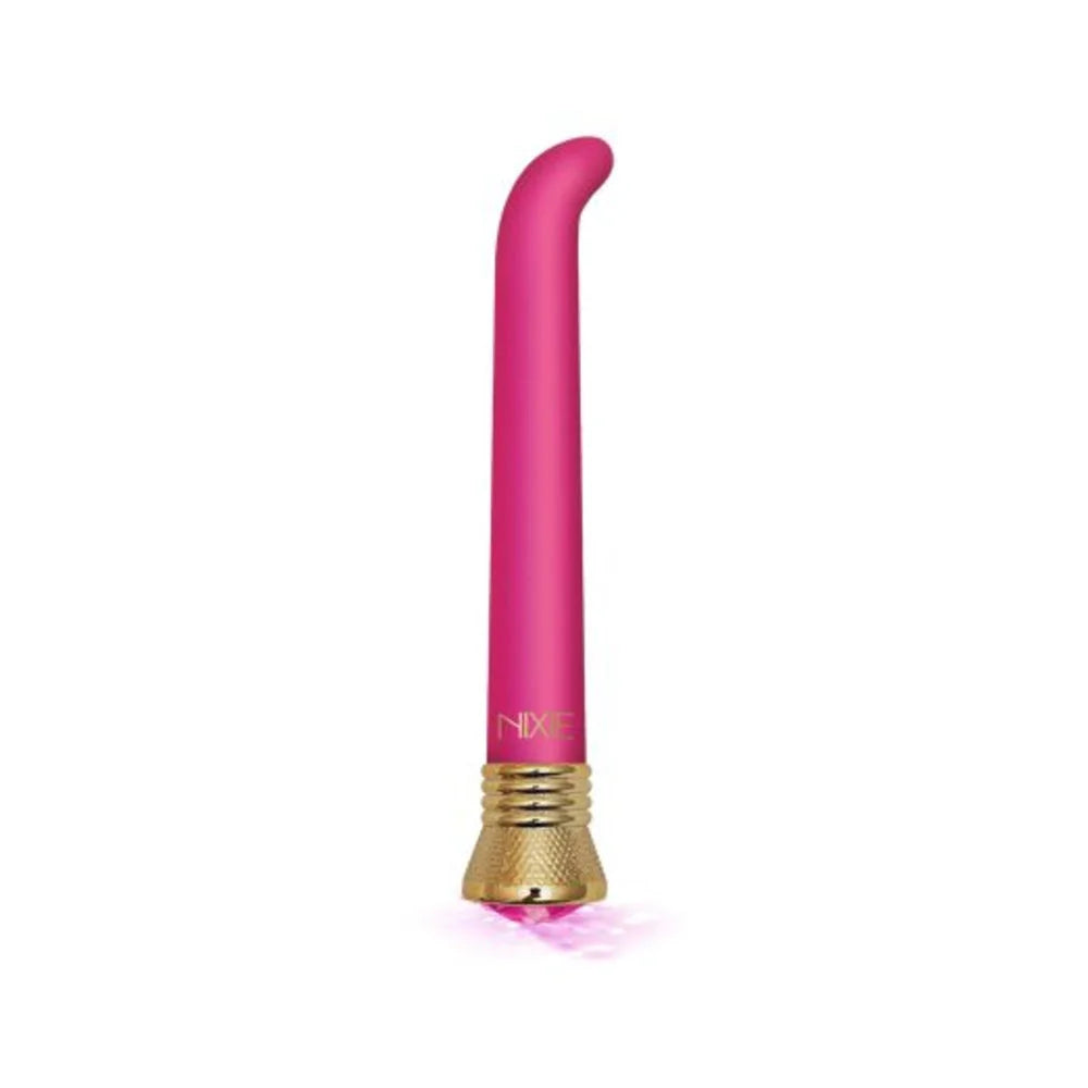 Nixie Mystic Wave Satin G-spot Vibe - Pink Tourmaline