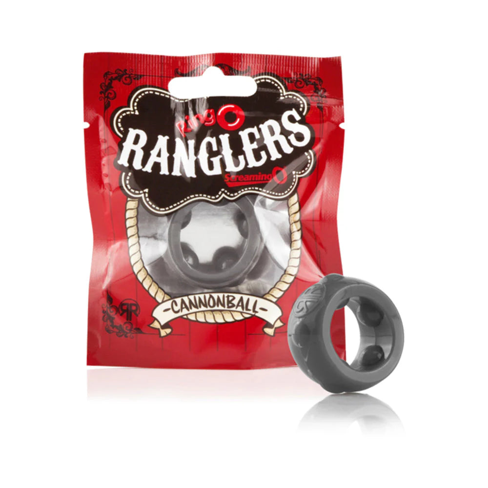 Screaming O Ringo Ranglers Cannonball Black Ring