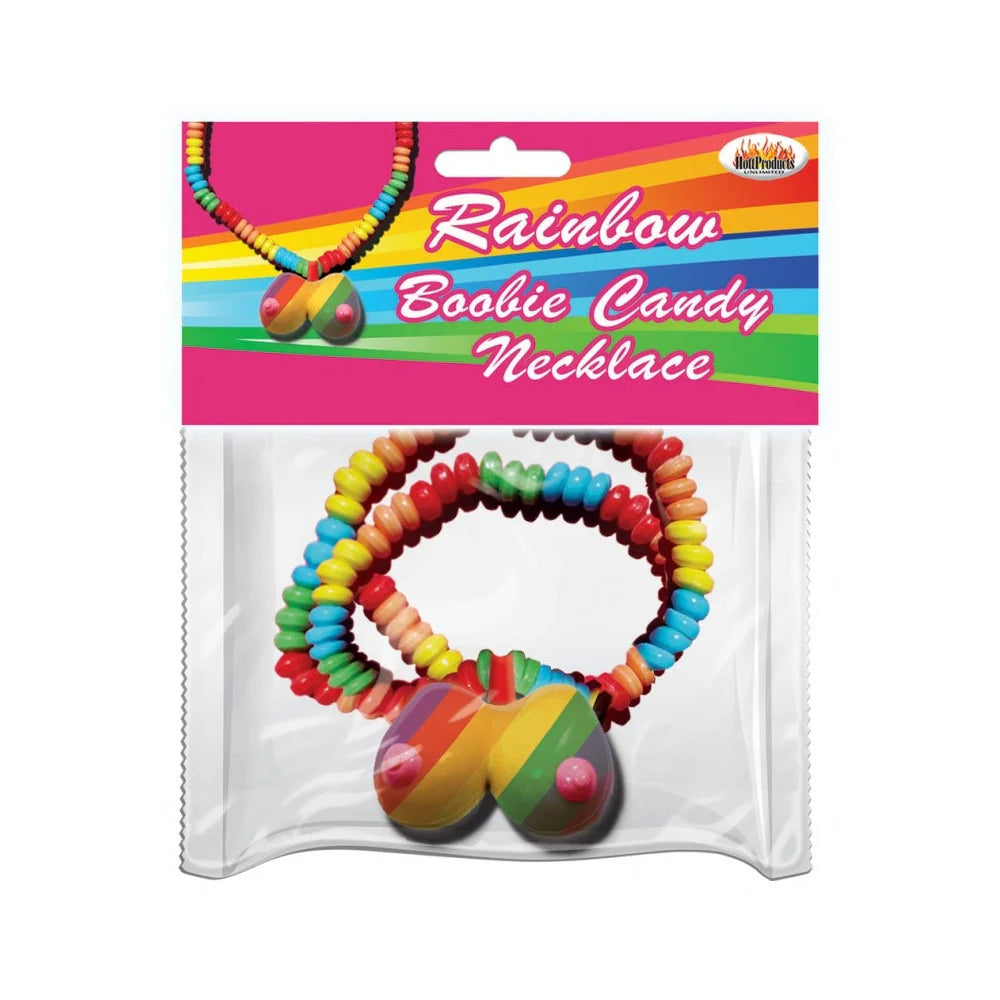 Rainbow Boobie Candy Necklace
