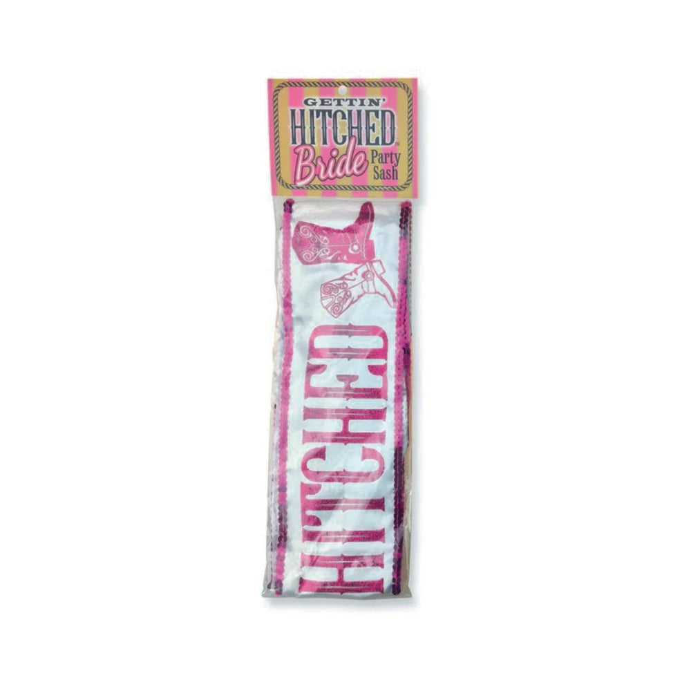 Gettin Hitched Bride Party Sash