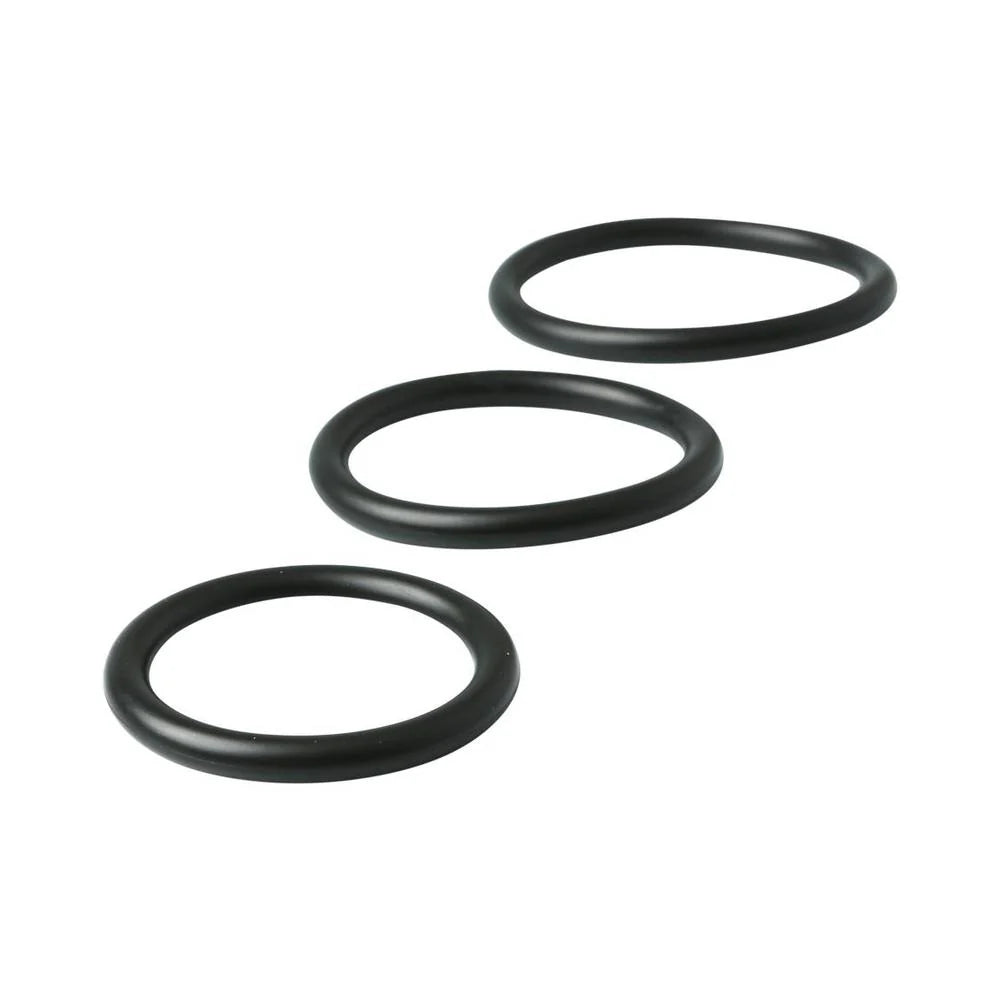 Rubber Cock Ring  2 inches Black