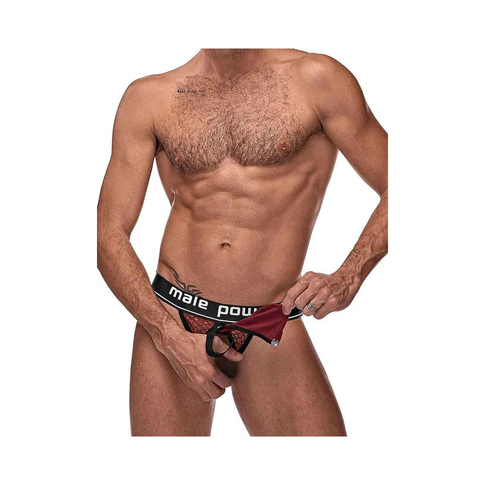 MP Cock Pit Net Cock Ring Jock Bur SM