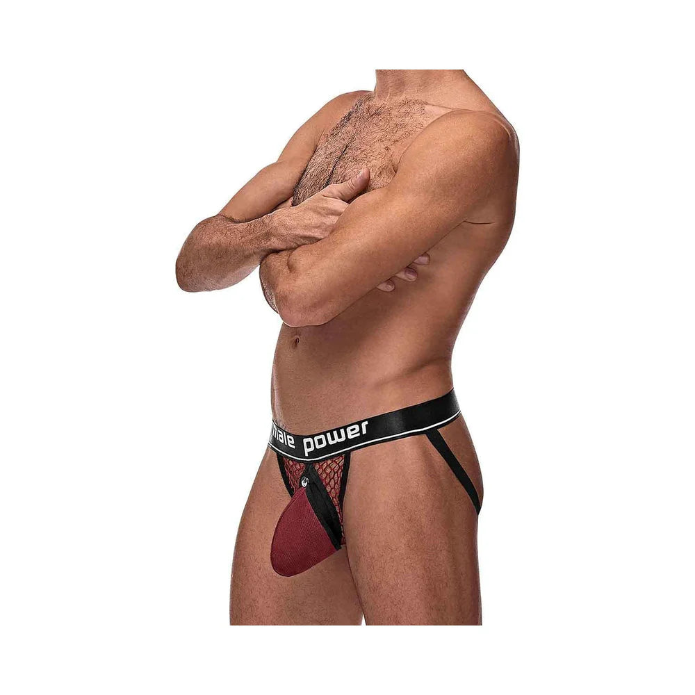 MP Cock Pit Net Cock Ring Jock Bur SM