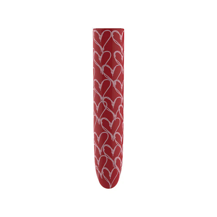 Luv Inc Hb82 Heart Bullet Vibrator Red