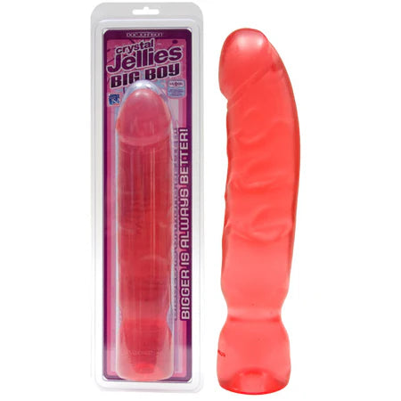Crystal Jellies 12 Big Boy Dong - Pink