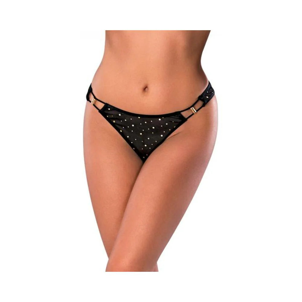 Magic Silk Glitz & Glam Tanga Black S/m