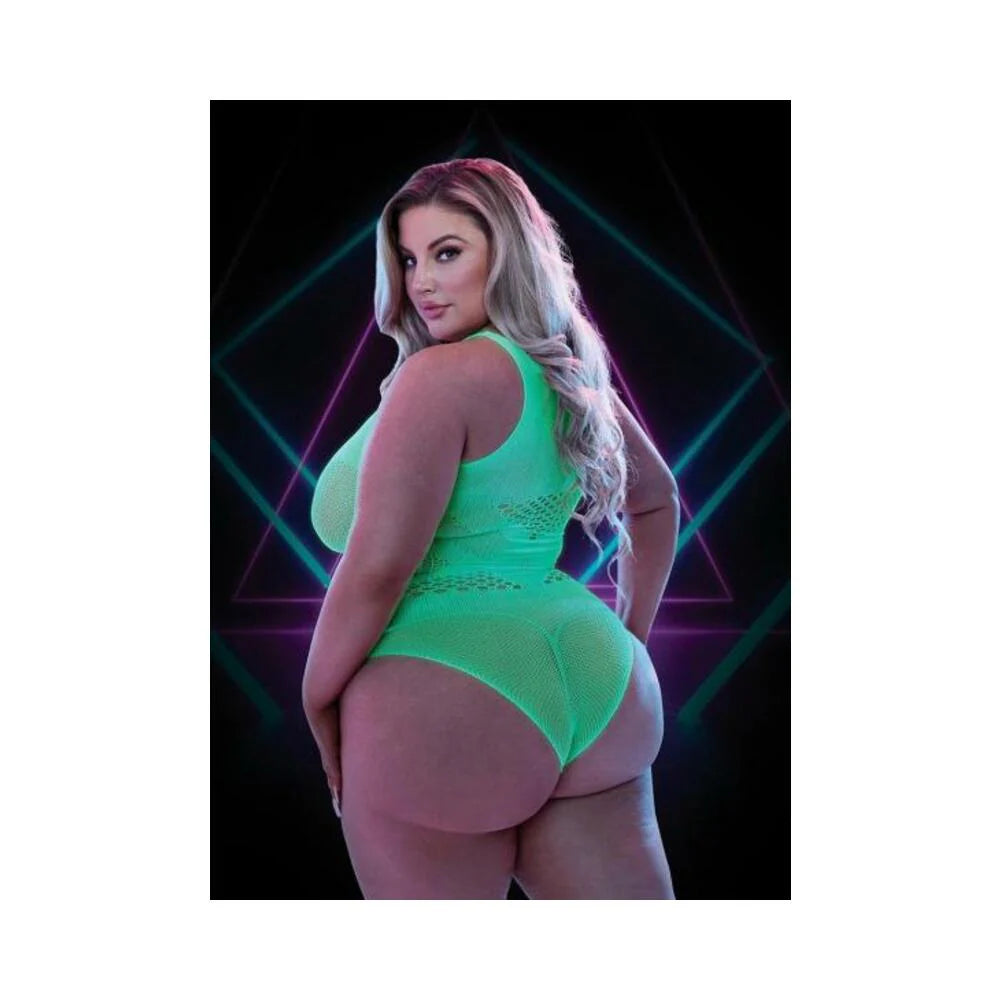 Lapdance Glow In The Dark Teddy Q/s