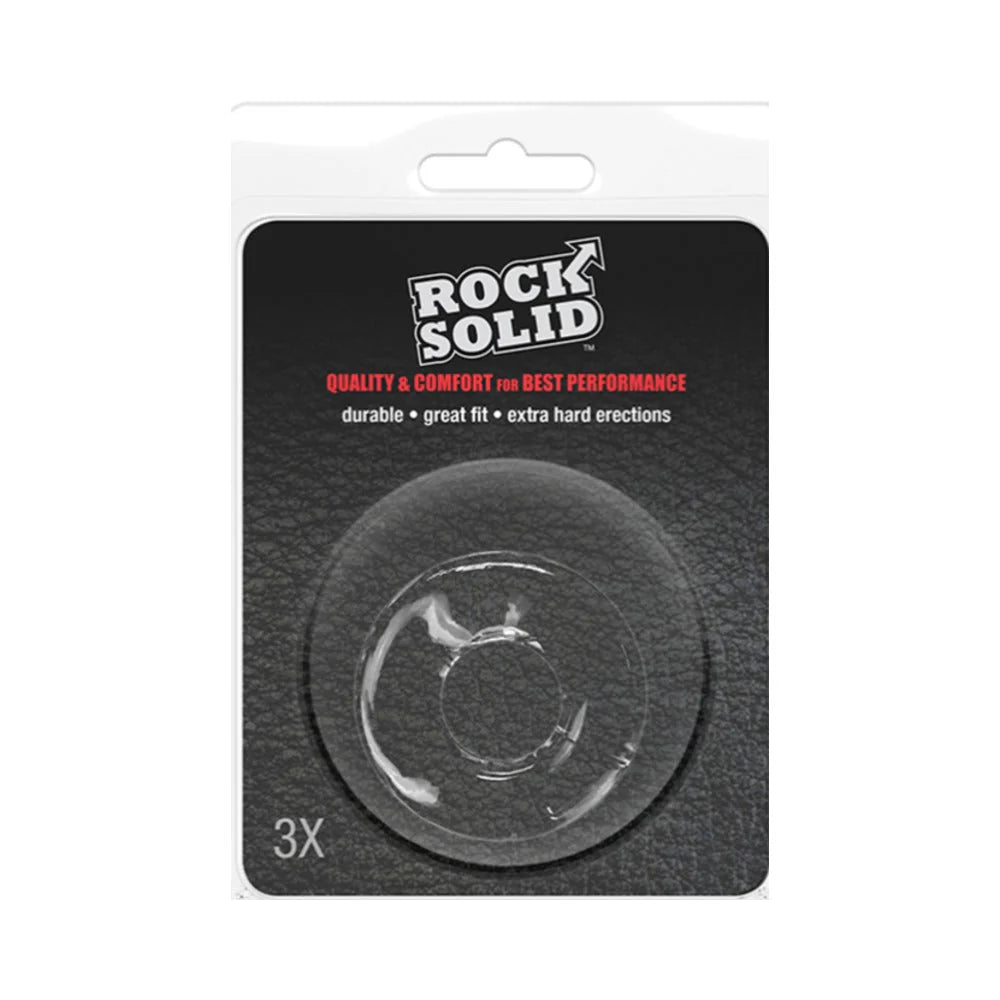 Rock Solid 3x Donut C Ring In A Clamshell