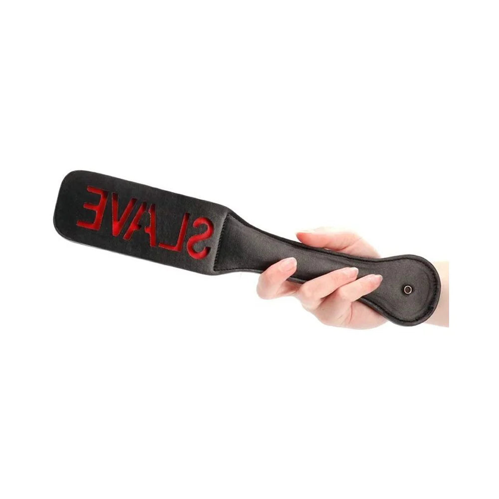 Ouch! Paddle - SLAVE - Black